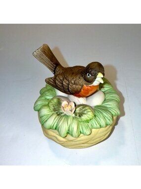Charming Brinn Robin Trinket Box